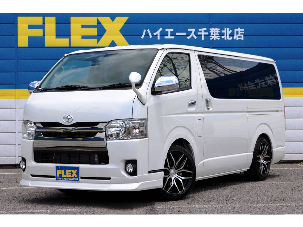 新車未登録ハイエースＶスーパーＧＬ特別仕様車ダークプライム、ディーゼルターボ！