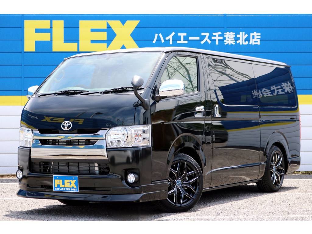 新車未登録ハイエースＶスーパーＧＬ５人乗り、特別仕様車ダークプライム！