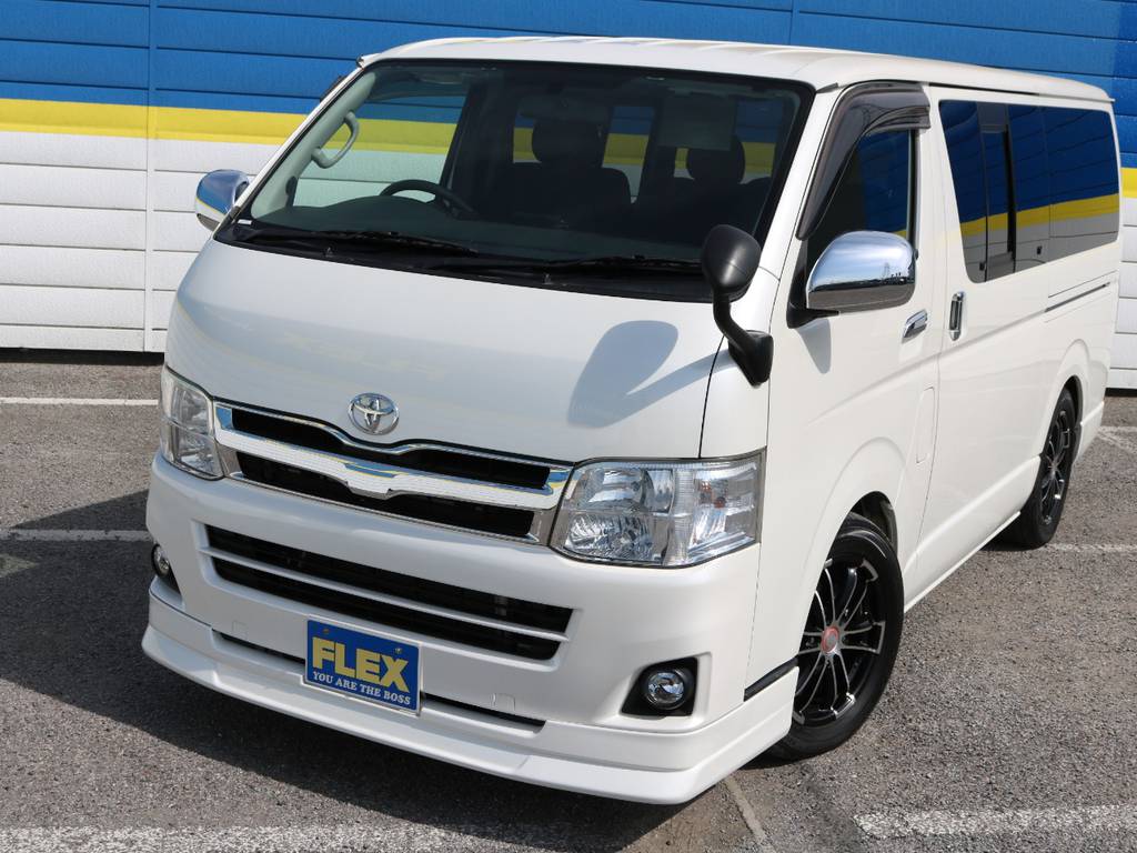 ３型パールホワイト・カスタム済みのお車が入庫致しました♪
