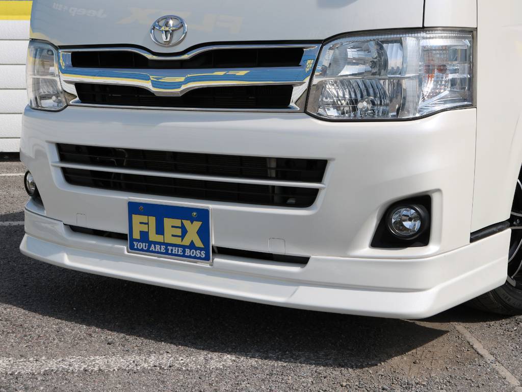 ＦＬＥＸオリジナルフロントリップスポイラー！