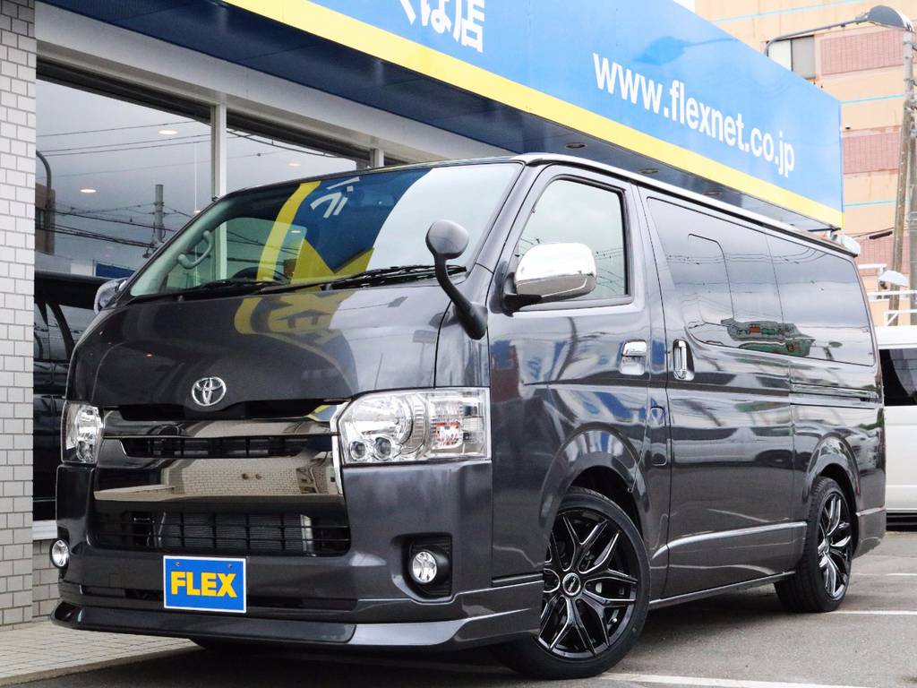 新車未登録ハイエースＶスーパーＧＬ５人乗り、２ＷＤディーゼルターボ！特別仕様車ダークプライム♪