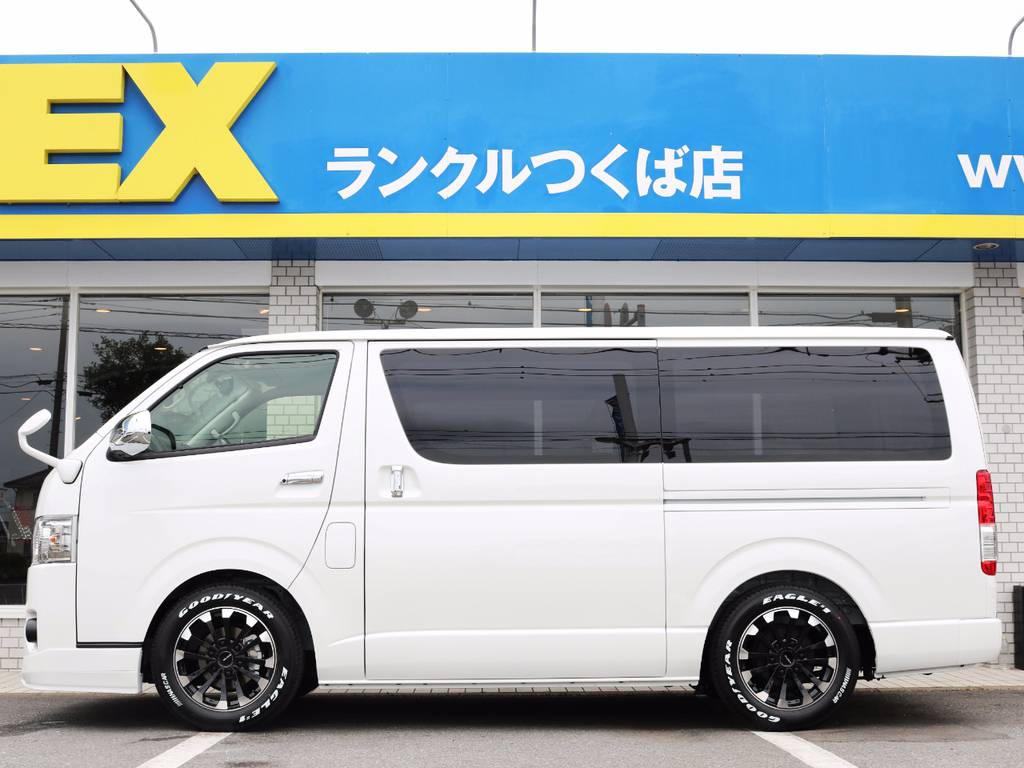 ２インチローダウン済み、見た目もバッチリ決まっております！