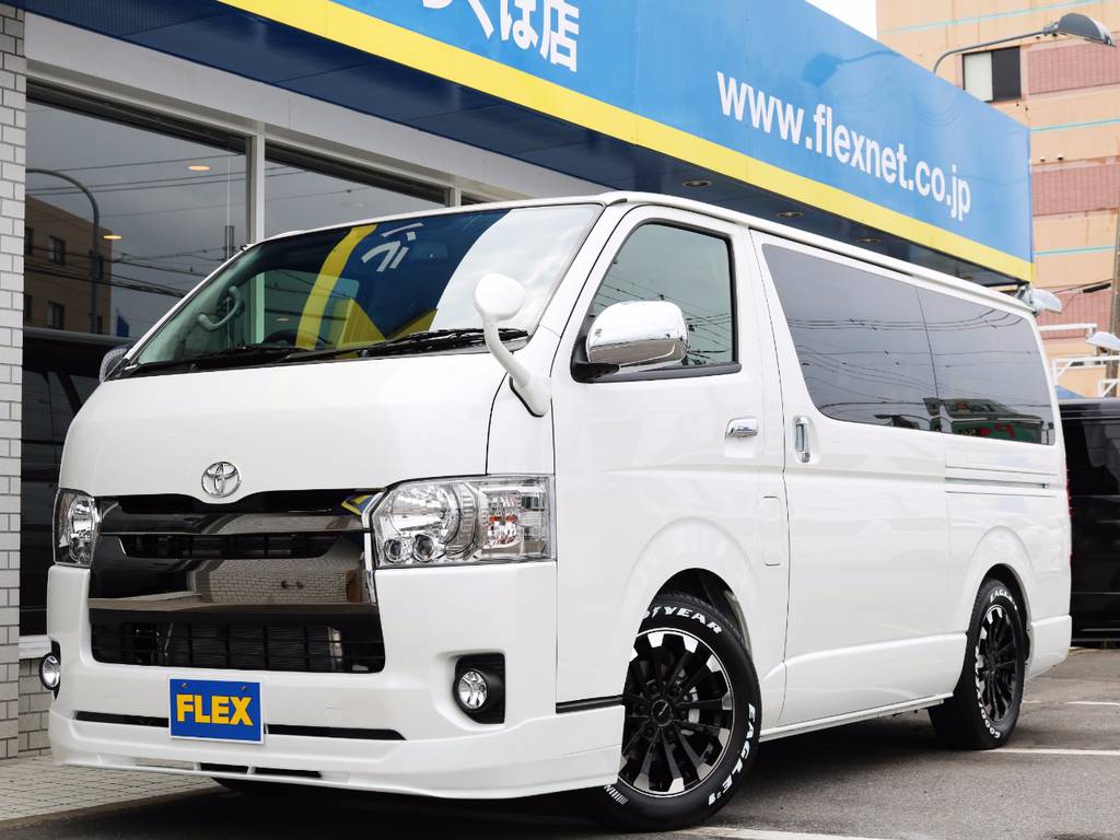 新車未登録ハイエースＶスーパーＧＬ５人乗り、特別仕様車ダークプライム！