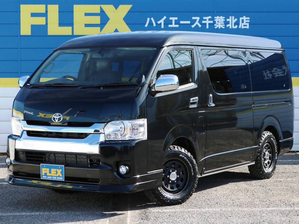 新車未登録　ハイエースワゴンＧＬ　４ＷＤ　１０人乗り　内装アレンジＶｅｒ２！