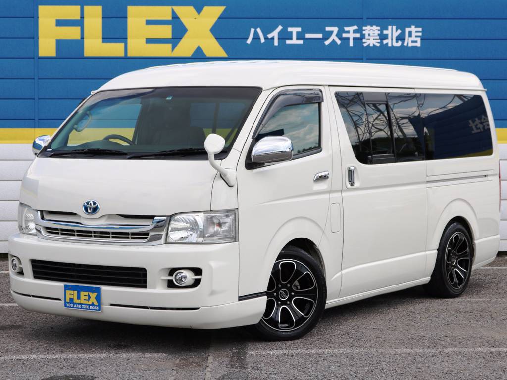 Ｈ２２年ハイエースワゴンＧＬ　２ＷＤ　セカンドシート乗せ換え・ベッドキット！