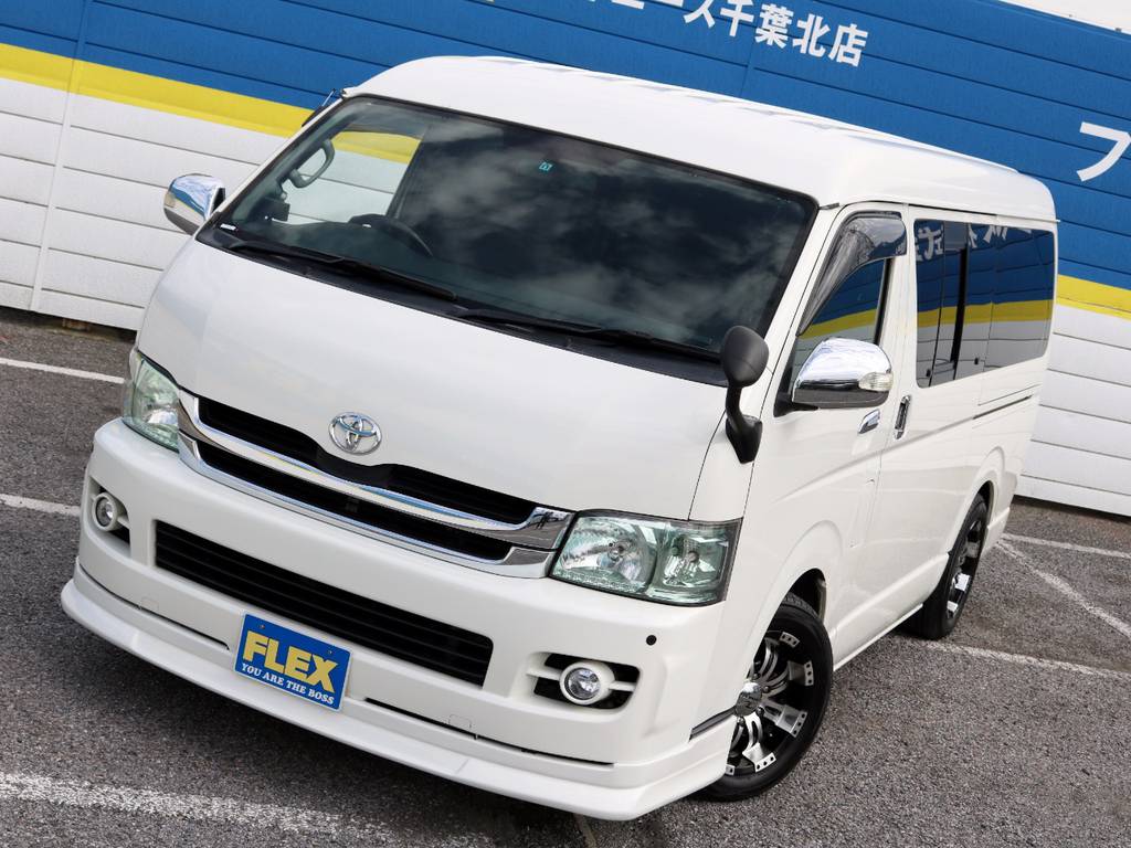 新品ＦＬＥＸオリジナルフロントリップスポイラー付き♪