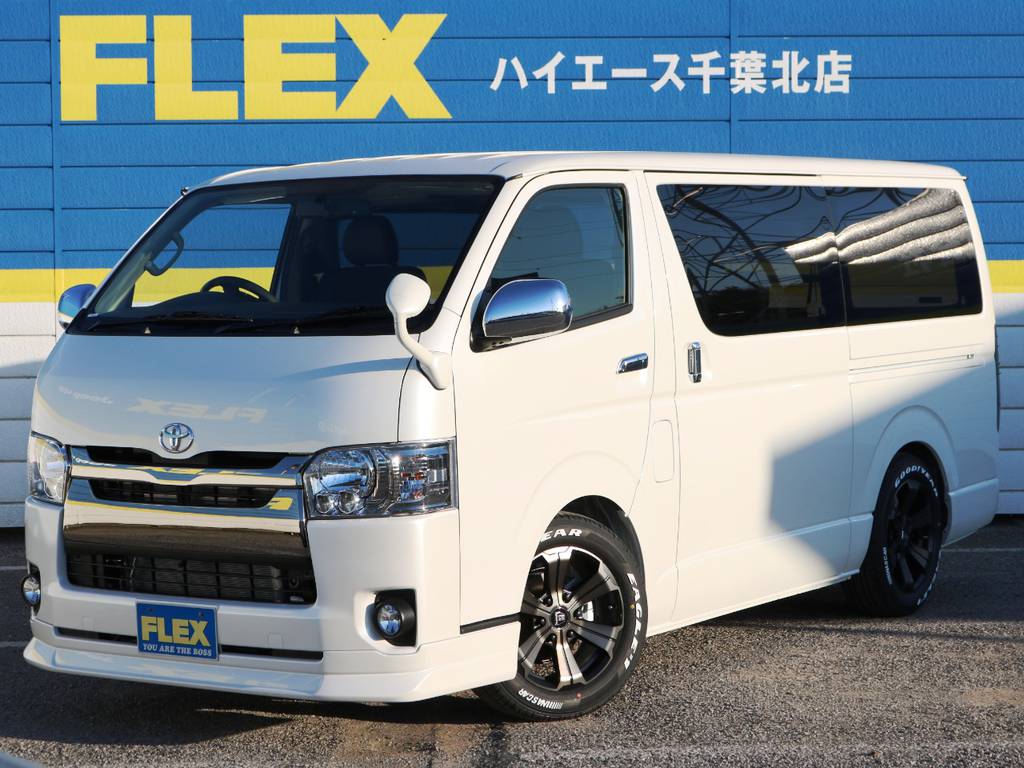 新車未登録　ハイエースバン　Ｓ－ＧＬ　ダークプライム　３０００ディーゼルターボ　シンプルカスタムパッケージ！