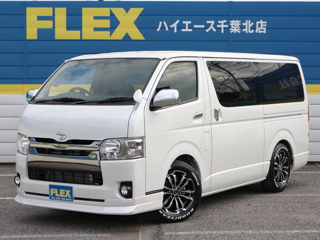 新車未登録ハイエースバン　Ｓ－ＧＬ　特別仕様車ダークプライム　ガソリン２ＷＤ　シンプルカスタムパッケージ！