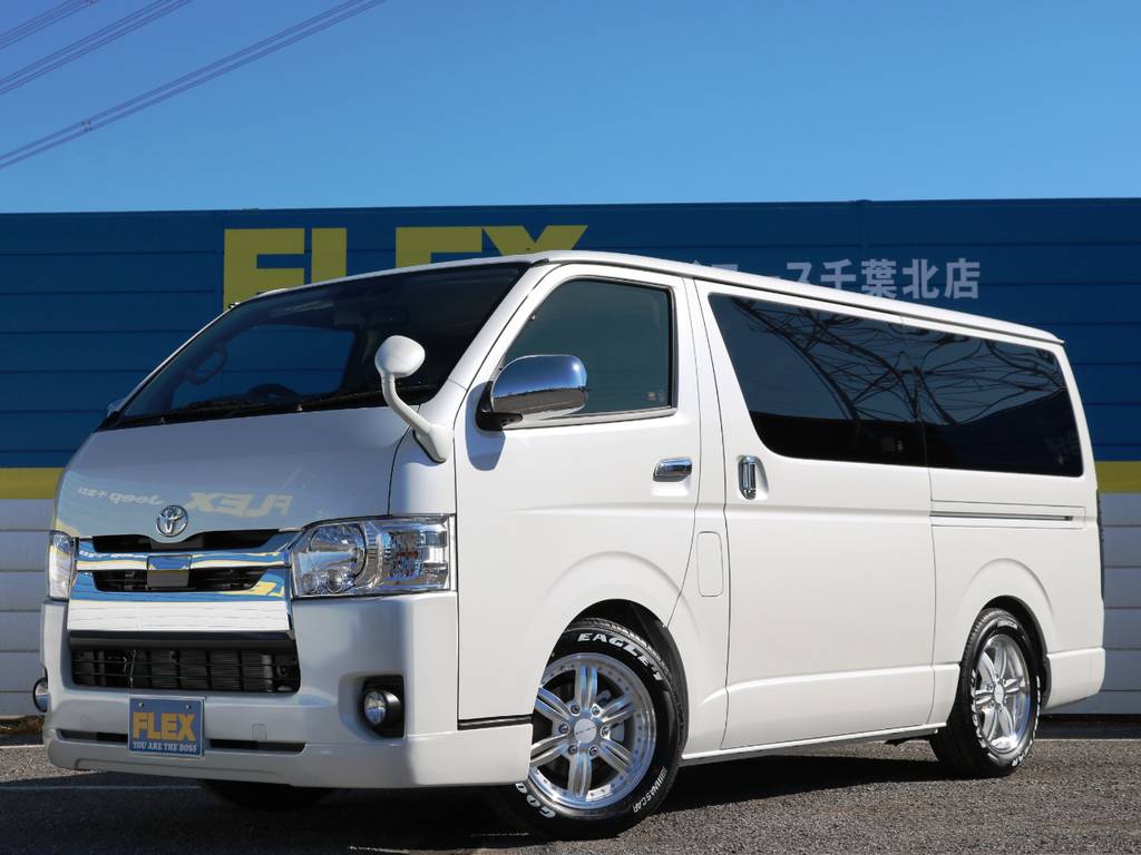 ＴＳＳＰ付き　新型２．８リッター　ディーゼルターボ　ハイエースバン！