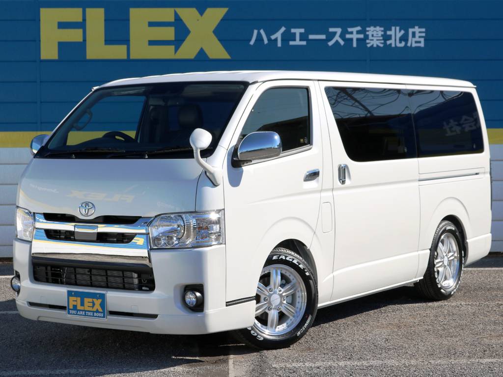 新車未登録　ハイエースバン　Ｓ－ＧＬ　２．８ディーゼルターボ　ライトカスタムパッケージ！