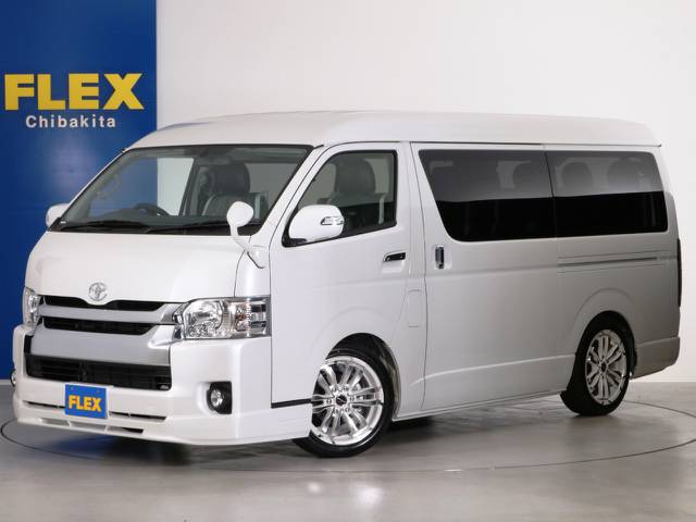 新車未登録　ハイエースワゴンＧＬ　ファインテックツアラー！キャプテンシート４脚搭載のハイエース♪