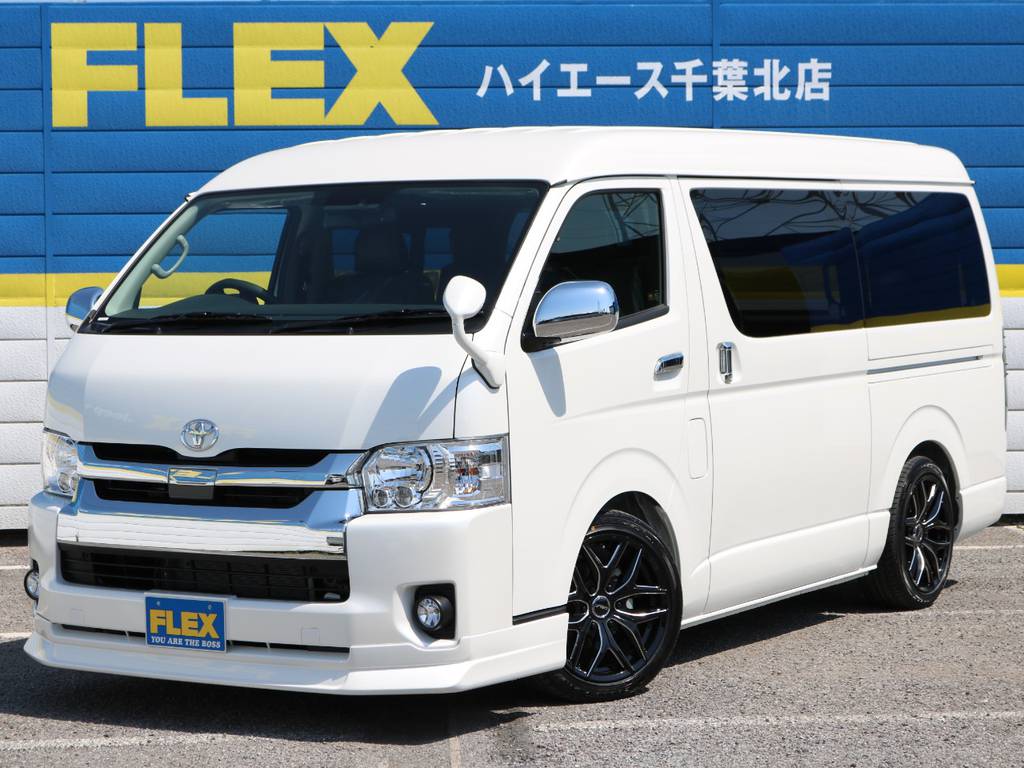 新車未登録　ハイエースワゴンＧＬ　ガソリン２ＷＤ　１０人乗り　スタンダードパッケージ！