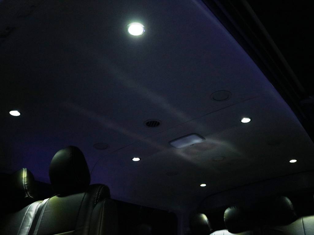 ルーフ埋め込み　ダウンＬＥＤライト！