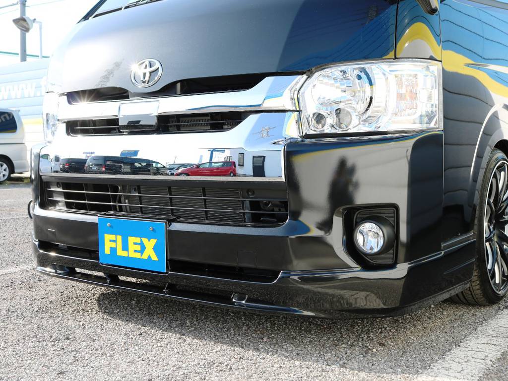 ＦＬＥＸオリジナル　フロントリップスポイラー！