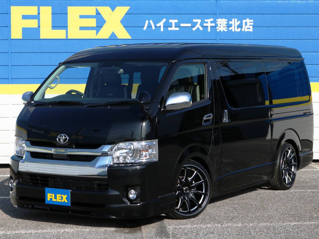新車未登録　ハイエースワゴンＧＬ　２ＷＤ　床張りスタンダードパッケージ！