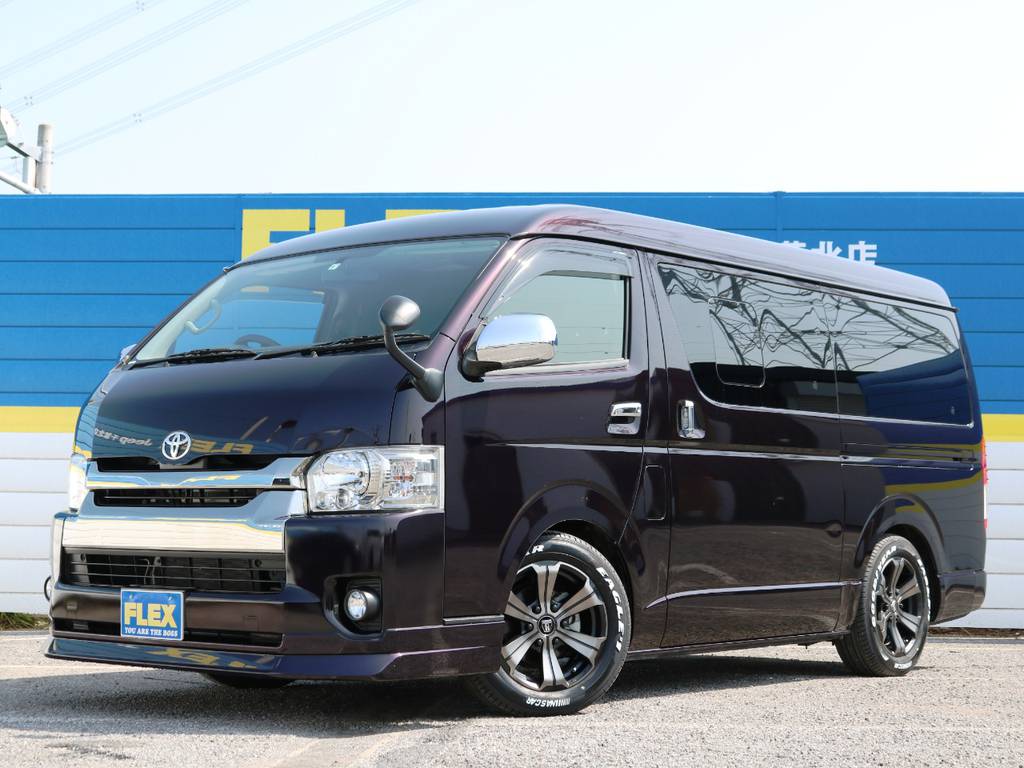 Ｈ２７　ディーゼル２ＷＤ　５人乗り　ハイエースワイドバン　２．６万Ｋｍ！