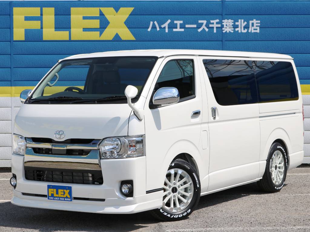 ハイエースバン　Ｓ－ＧＬ　特別仕様車ダークプライム　ガソリン２ＷＤ　シンプルカスタムパッケージ！