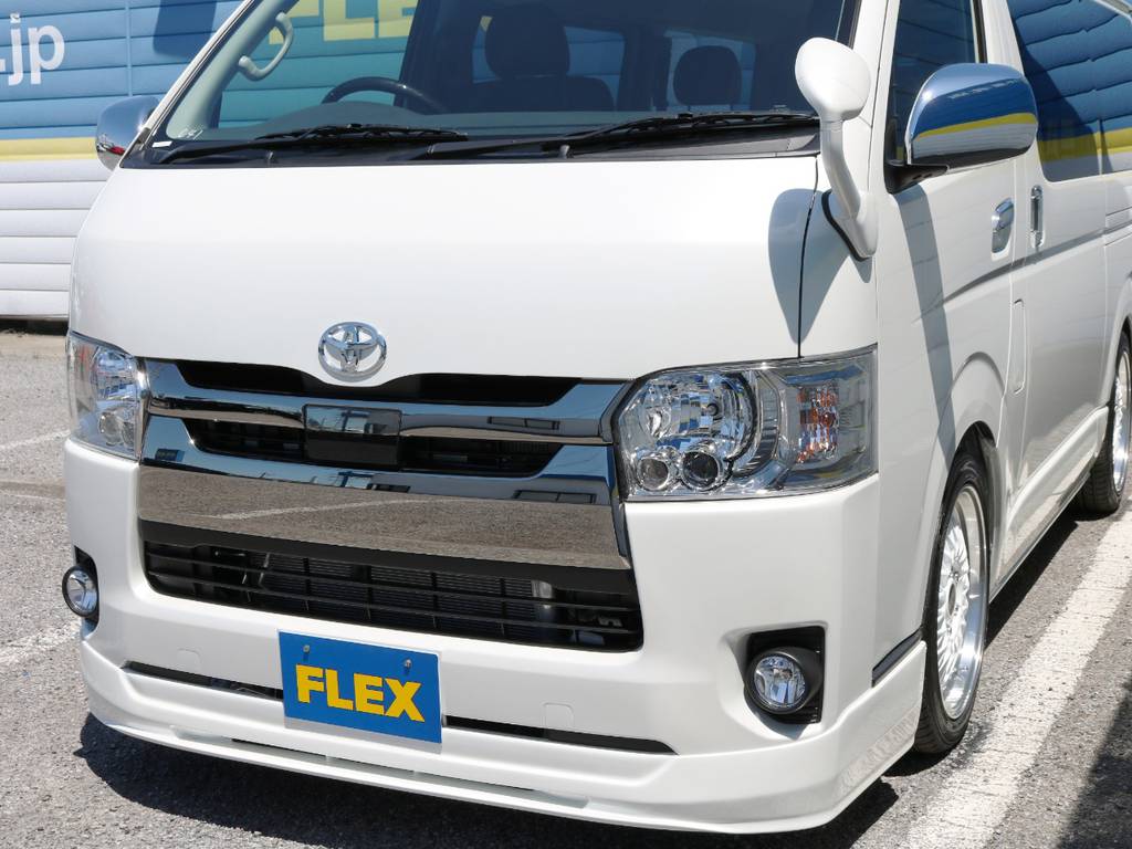 ＦＬＥＸオリジナル　フロントリップスポイラー！