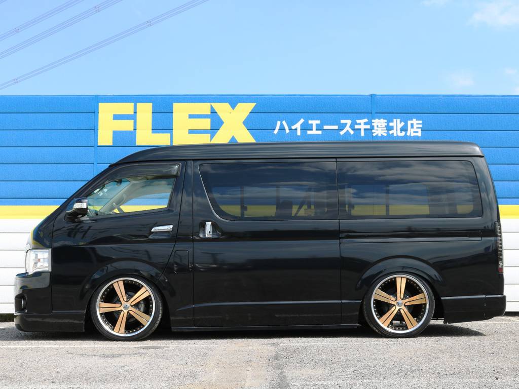 車高全下げの状態！