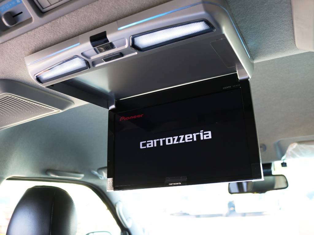新型！カロッツェリア１１．６型フリップダウンモニター♪