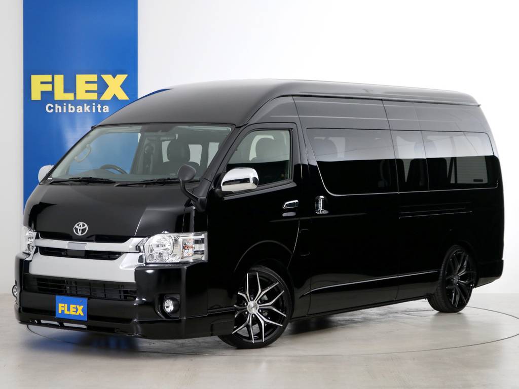 新車未登録　ハイエースワゴン　グランドキャビン　ガソリン２ＷＤ　スタンダードパッケージ！