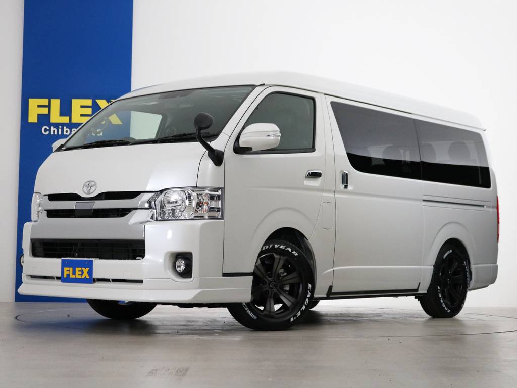 ハイエースワゴンＧＬ　４ＷＤ　１０人乗り３ナンバー登録！