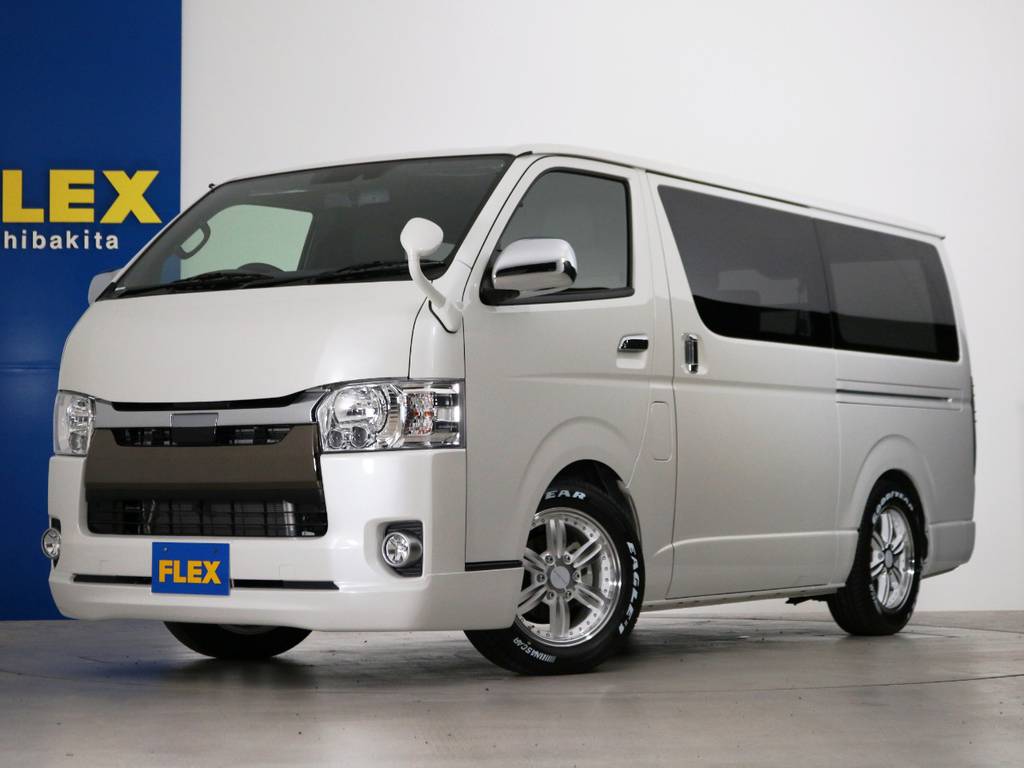 特別仕様車　ハイエース５０ＴＨ　アニバーサリーリミテッド！！早速入庫した新モデルをベースにライトカスタム♪