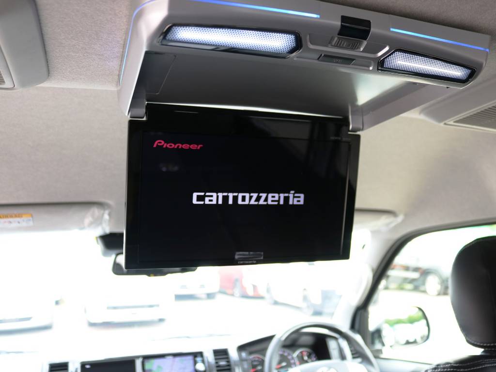 カロッツェリア　１１．６型　フリップダウンモニター！