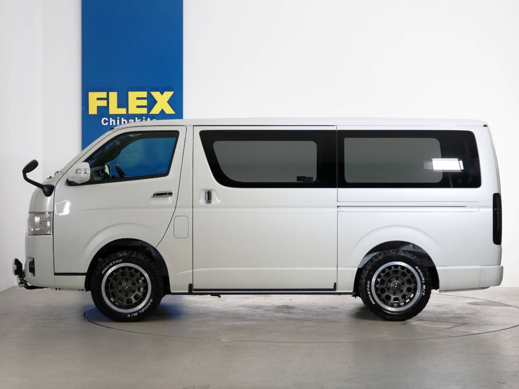 純正車高のお車となります。リフトアップやローダウン等もお気軽にご相談ください！