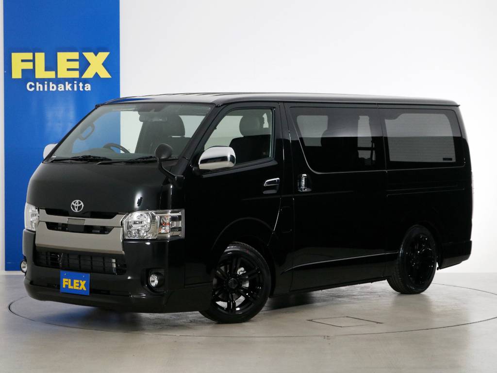 新車未登録　ハイエースバン　Ｓ－ＧＬ　ＤＰⅡ　ディーゼル２ＷＤ　ライトカスタムＰＫＧ！