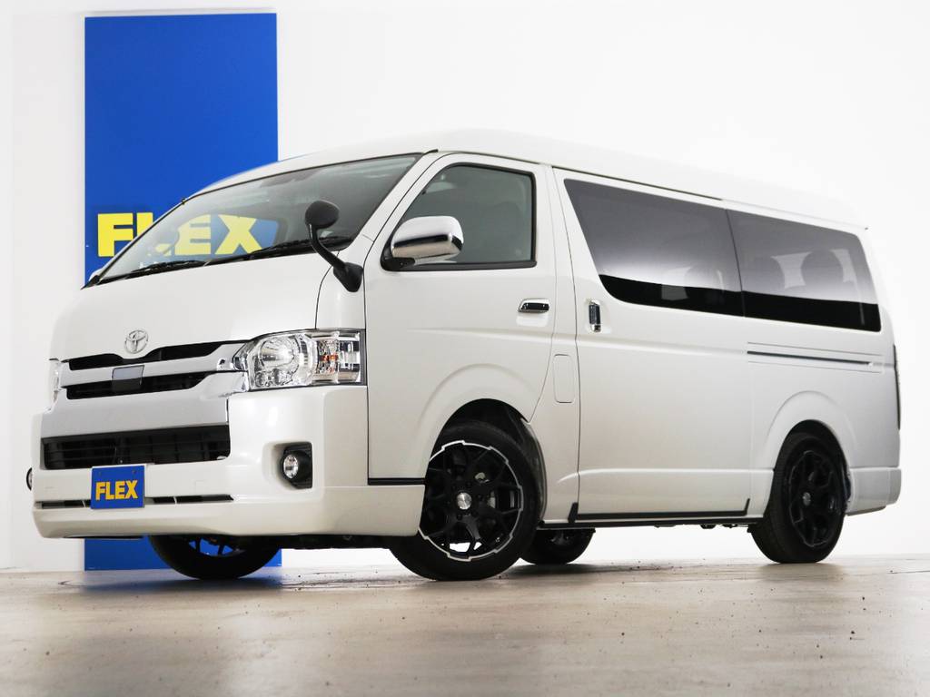 ハイエースワゴンＧＬ　１０人乗り３ナンバー登録　４ＷＤ寒冷地仕様　スタンダードパッケージ♪