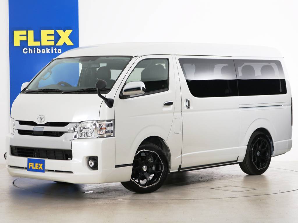 新車未登録　ハイエースワゴンＧＬ　４ＷＤ寒冷地仕様　スタンダードパッケージ！