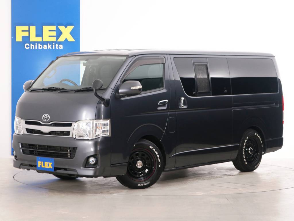 Ｈ２２年　ハイエースバン　Ｓ－ＧＬ　１１．５万ｋｍ　買取直販　ベッドカスタムＰＫＧ！