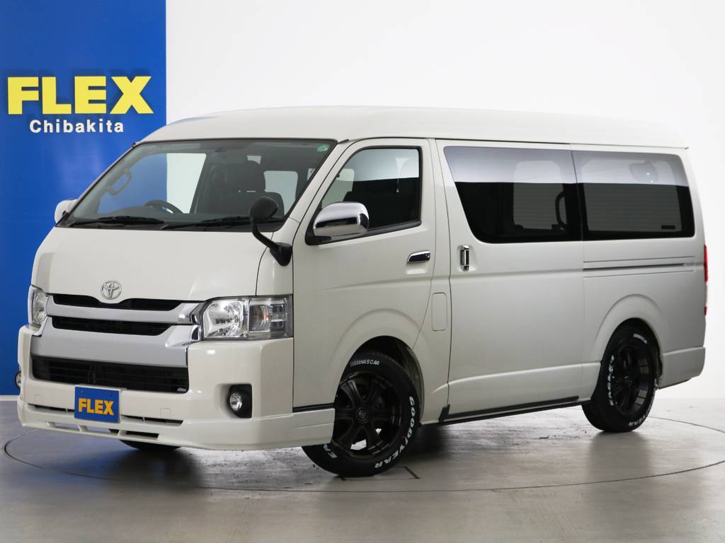 Ｈ２６年　ハイエースワゴンＧＬ４ＷＤベース　車いす８ナンバー登録　車中泊仕様！！