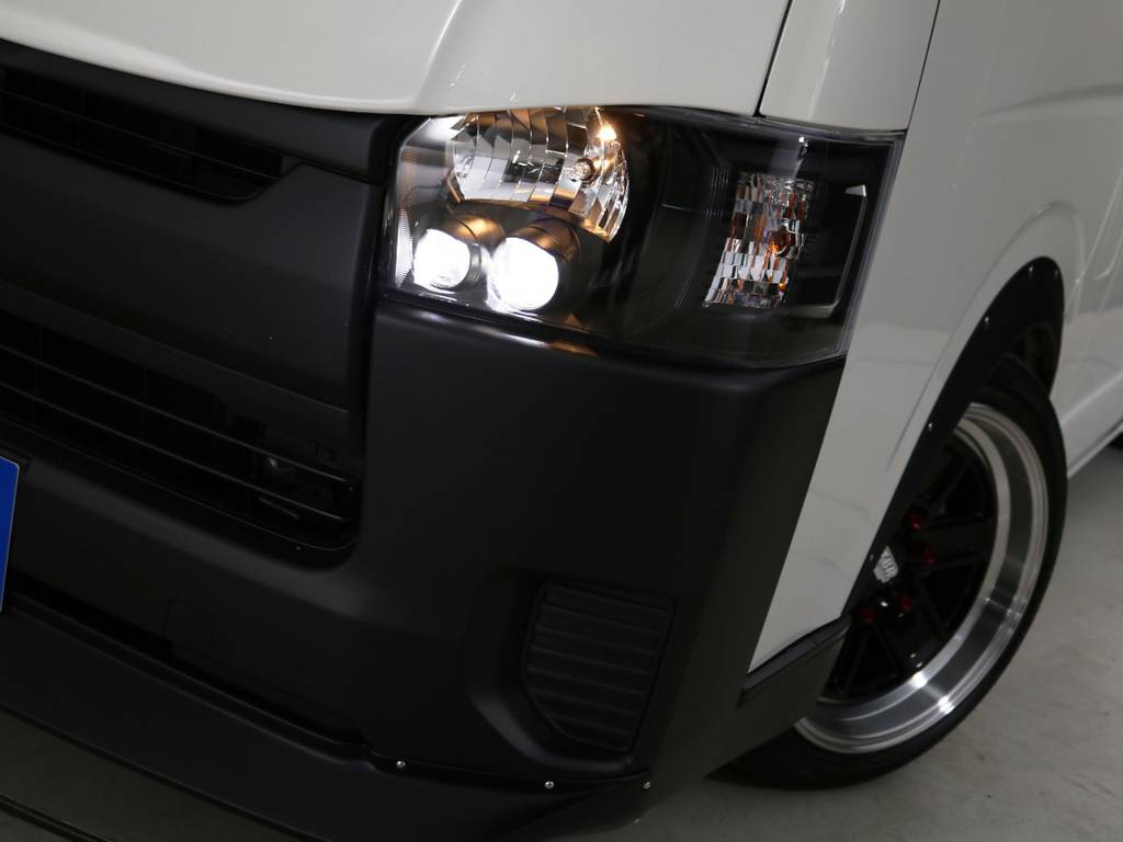 メーカーオプションＬＥＤヘッドライト！インナーブラック加工済み♪