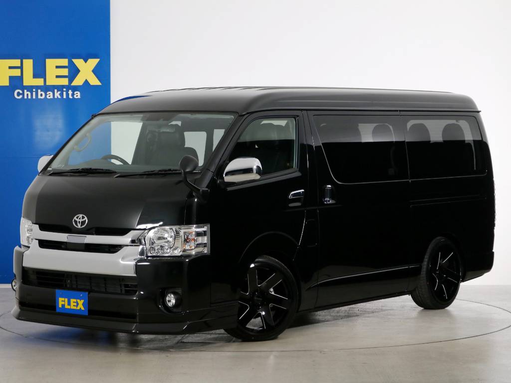 新車未登録　ハイエースワゴンＧＬ　ガソリン２ＷＤ　床張りスタンダードＰＫＧ！