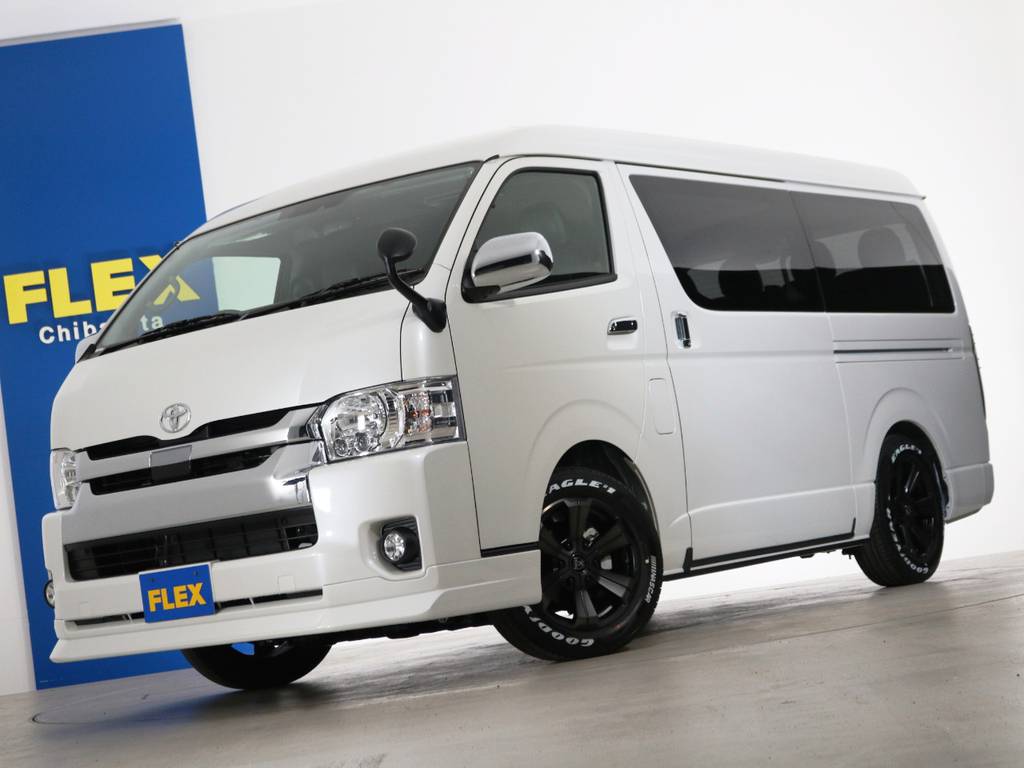 フルタイム４ＷＤ　寒冷地仕様　１０人乗り３ナンバー登録　ハイエースワゴンＧＬ！