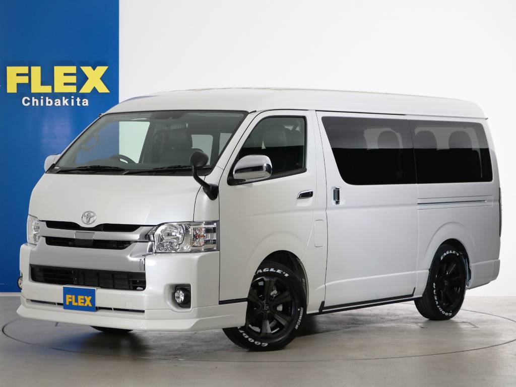 新車未登録　ハイエースワゴンＧＬ　４ＷＤ寒冷地仕様　スタンダードＰＫＧ！
