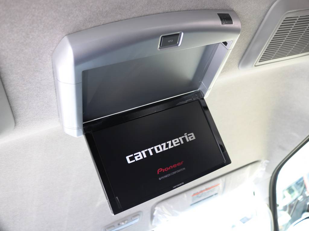 カロッツェリア　１０．２型　フリップダウンモニター！