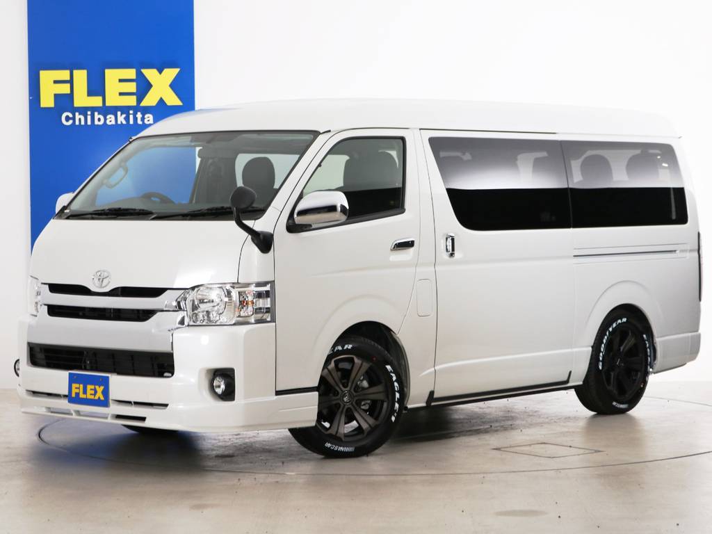 新車未登録　ハイエースワゴンＧＬ　トヨタ車体特別架装車【ファインテックツアラー】！