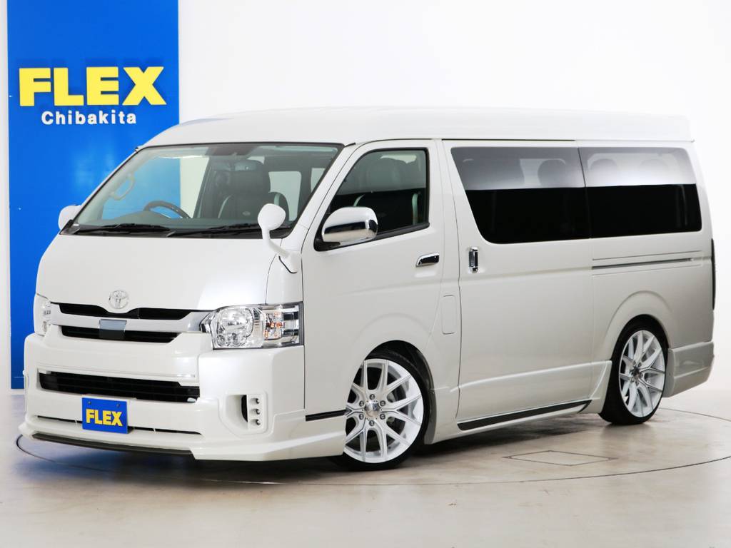 新車　ハイエースワゴンＧＬ　ＷＡＬＤフルエアロ　スタンダードＰＫＧ！