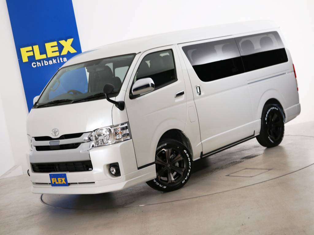 新車未登録　ハイエースワゴンＧＬ　ガソリン４ＷＤ　１０人乗り３ナンバー登録　ガソリン４ＷＤ　寒冷地仕様！
