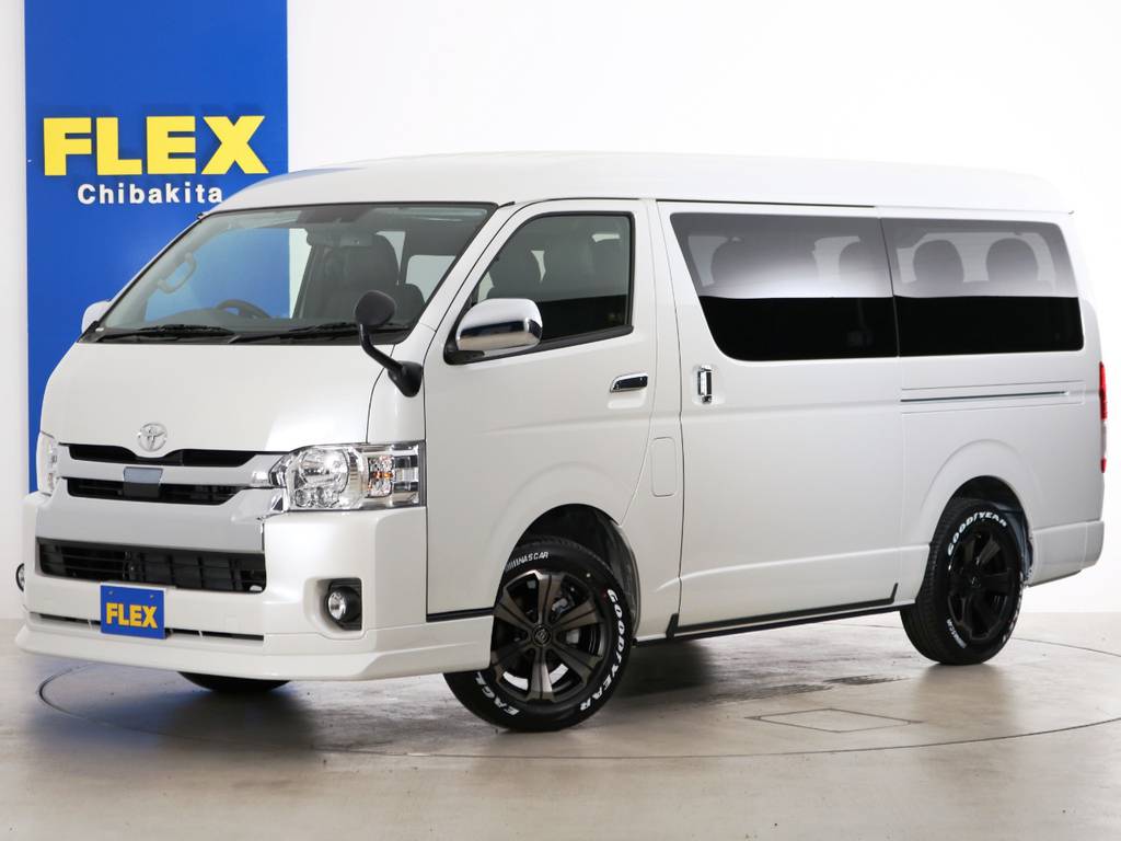 新車未登録　ハイエースワゴンＧＬ　ガソリン４ＷＤ　スタンダードＰＫＧ！