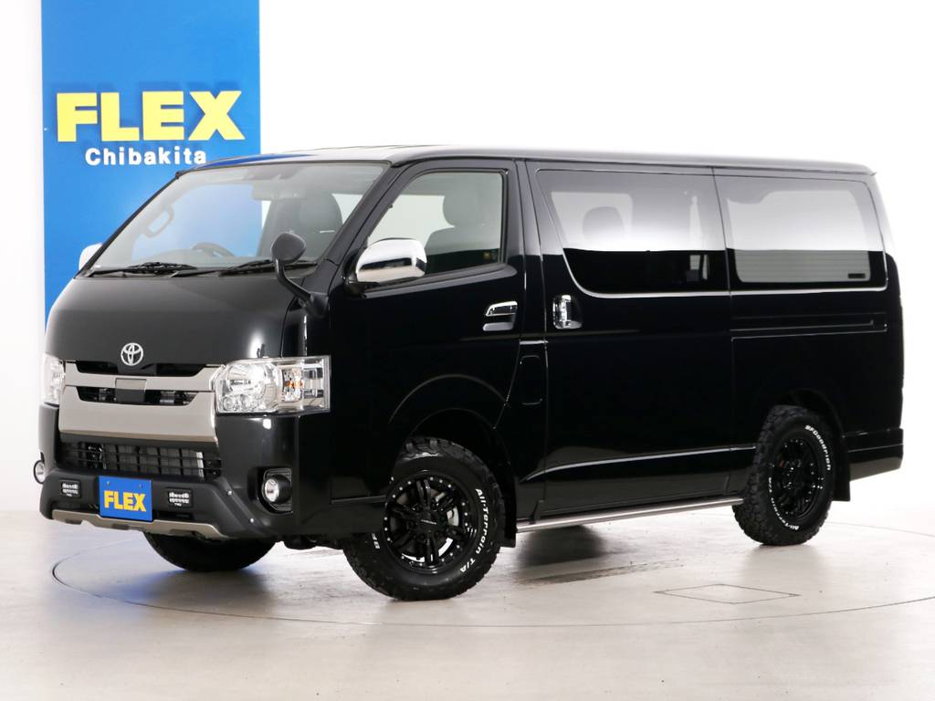新車未登録　ハイエースバン　Ｓ－ＧＬ　特別仕様車ダークプライムⅡ　ＴＲＤカスタム！