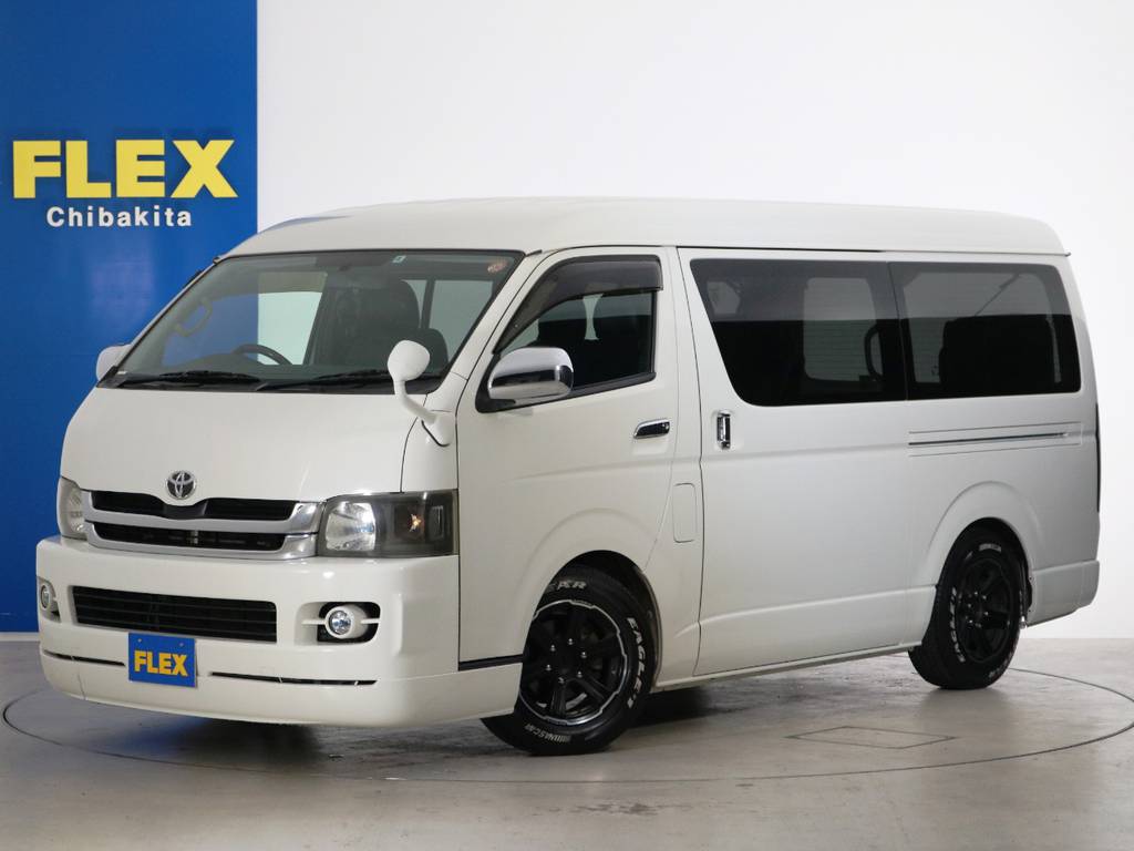 Ｈ２２年　ハイエースワゴンＧＬ　ガソリン２ＷＤ　７．５万ｋｍ　ライトカスタム！