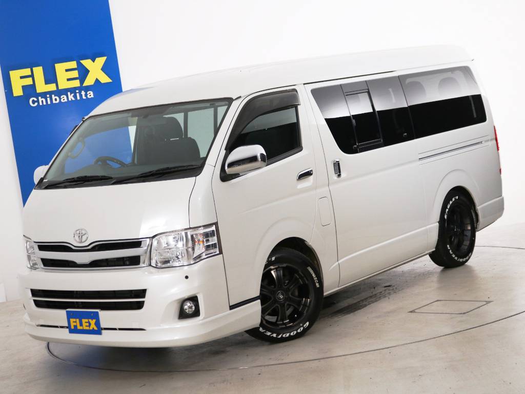 Ｈ２３年　ハイエースワゴンＧＬ　ガソリン２ＷＤ　１０人乗り３ナンバー登録　２万ｋｍ　スタンダードＰＫＧ！