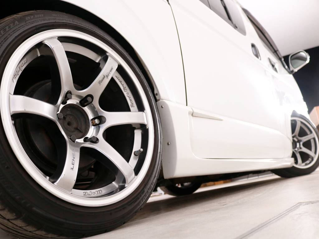 ＬＥＮＳＯ　ＲＴ７　９Ｊ　１８インチアルミホイール♪