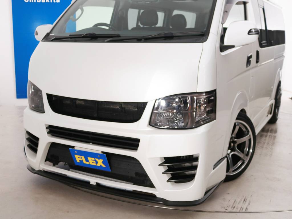 フロントビュー！ＢＯＸＹ　ＳＴＹＬＥ　ボンネット・ＣＲＳ　プログレスⅠ　フロントバンパー！