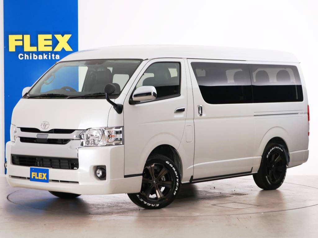新車未登録　ハイエースワゴンＧＬ　ガソリン４ＷＤ　ＦＬＥＸオリジナル内装アレンジ【Ｖｅｒ２】！