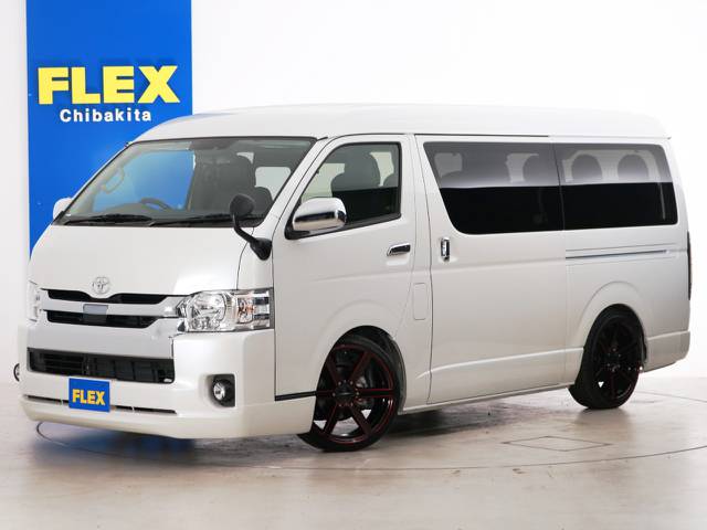 新車未登録　ハイエースワゴンＧＬ　ガソリン２ＷＤ　ＦＬＥＸオリジナル内装アレンジ【Ｖｅｒ２】！